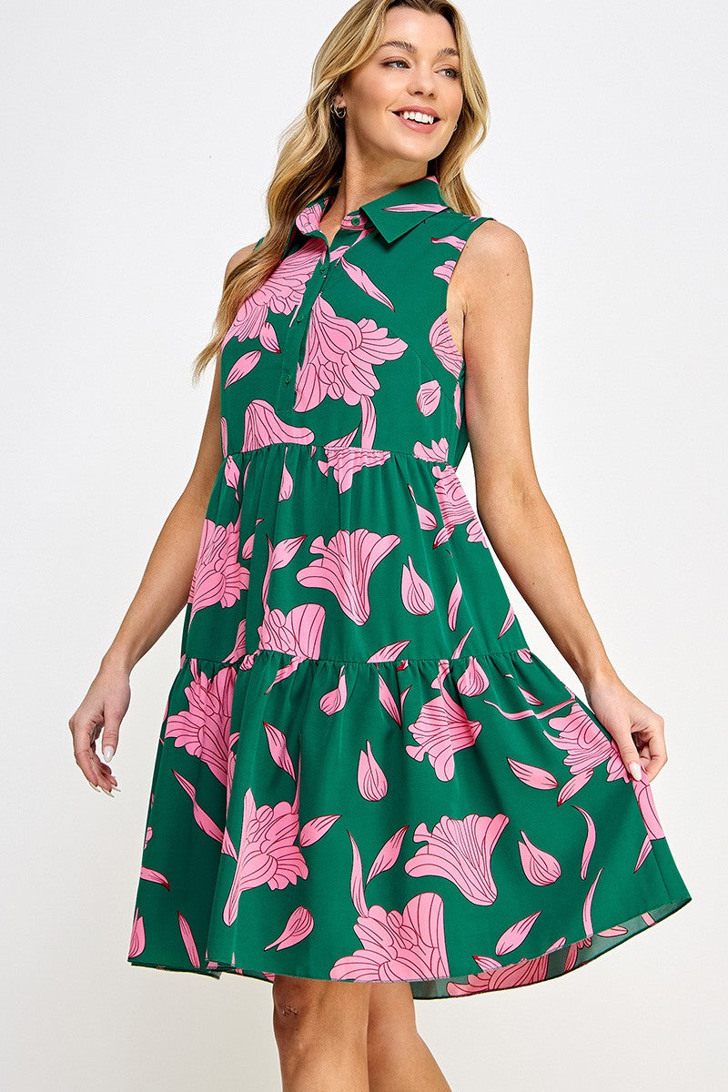 Floral Printed Dress