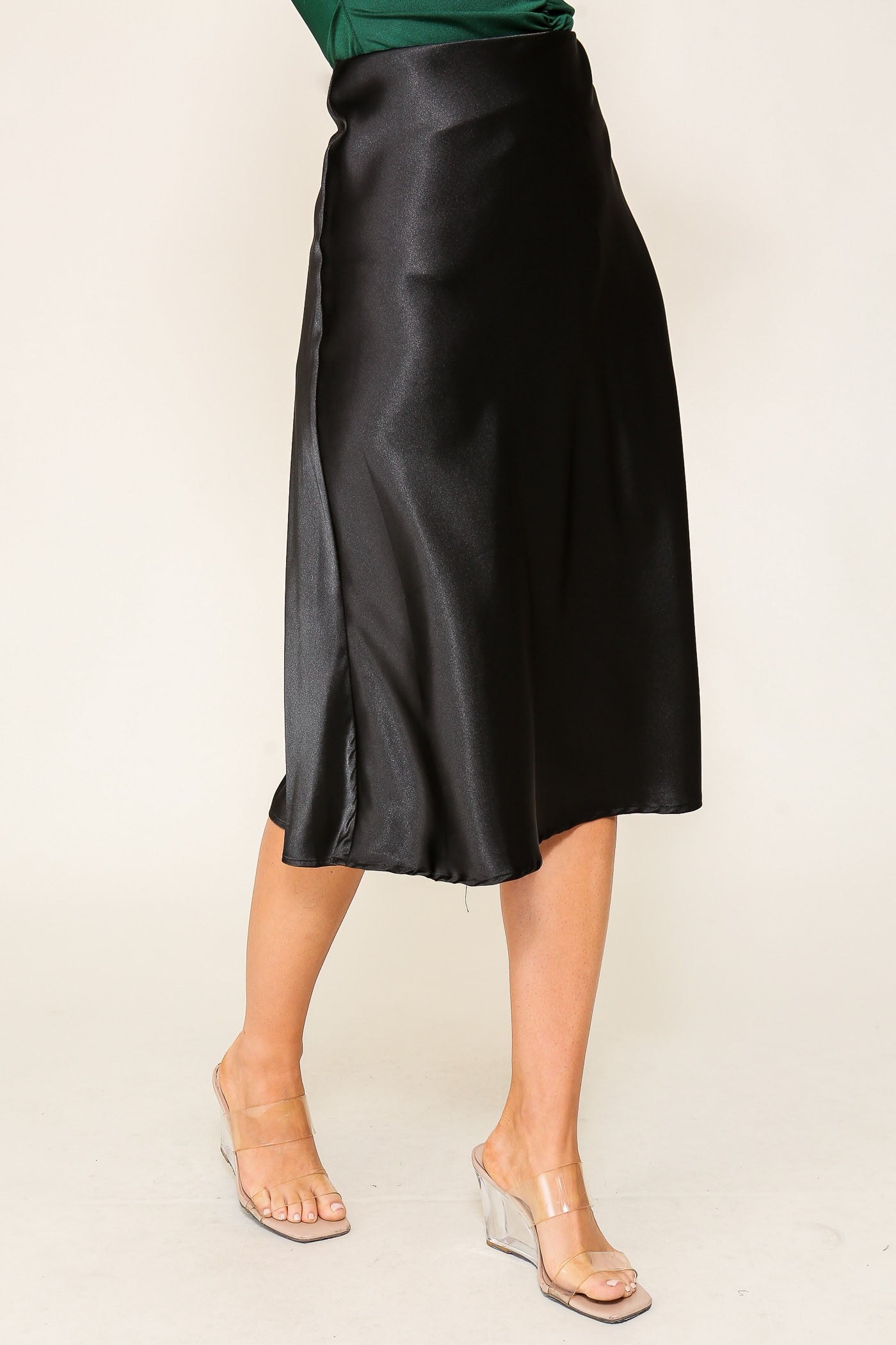 Basic Satin Skirt
