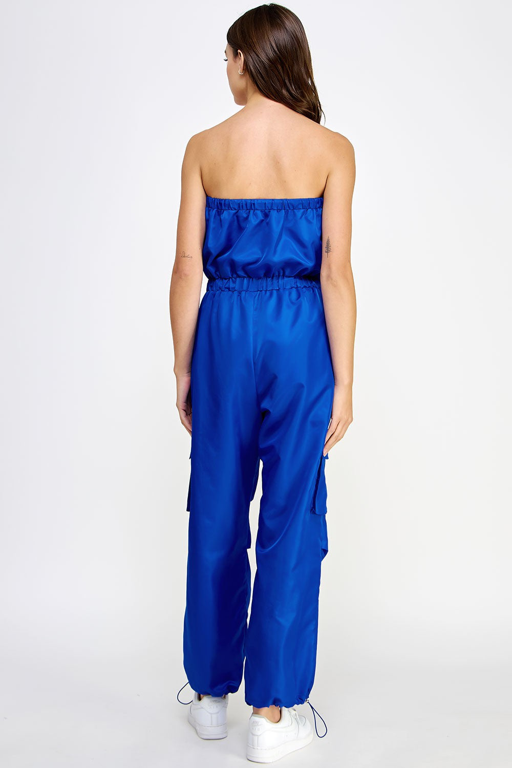 Blue CargoJumpsuit
