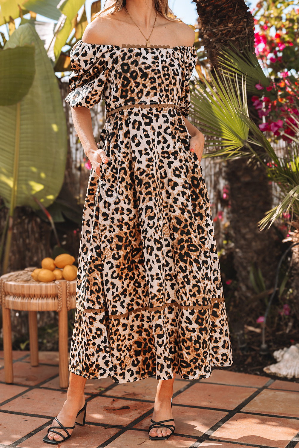 Leopard Maxi Dress